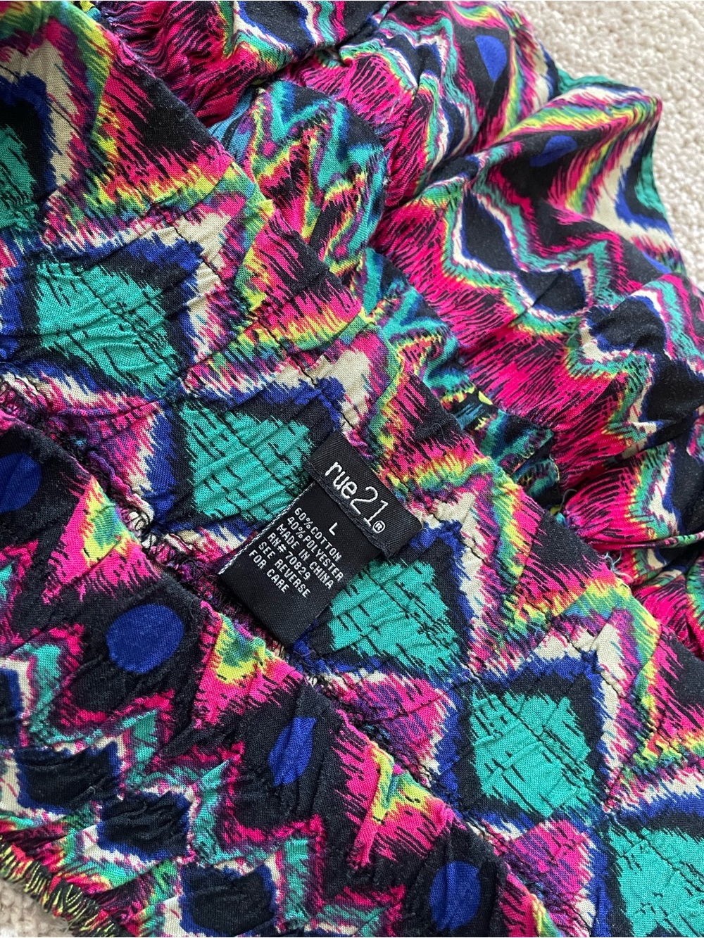 💗 Multi Colored Ruffle Skirt - Picture 5 of 16